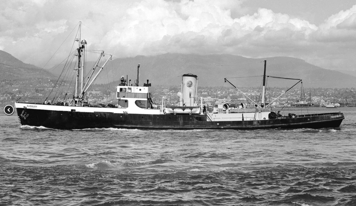 Океанский спасательный буксир SS Sudbury