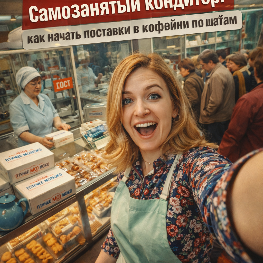    Пошаговое руководство по началу поставок десертов в кофейни для самозанятых admin