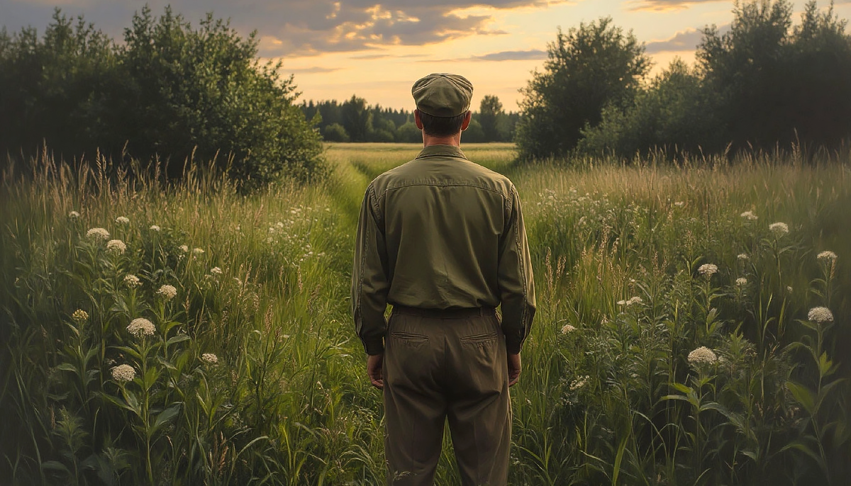 Водитель всматривался вдаль.
