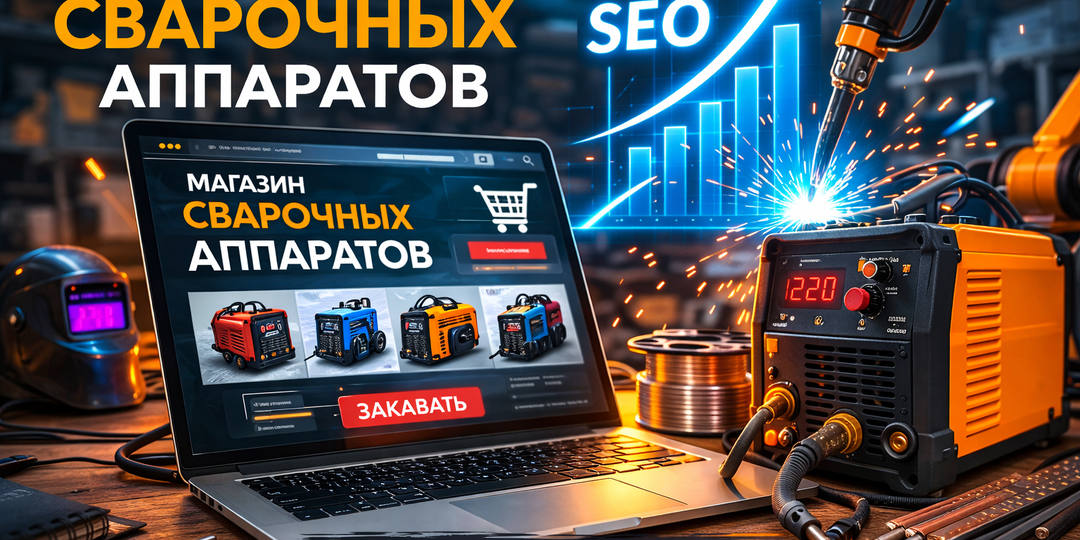 Как создать сайт для магазина сварочных аппаратов и продвигать его в поиске Seo