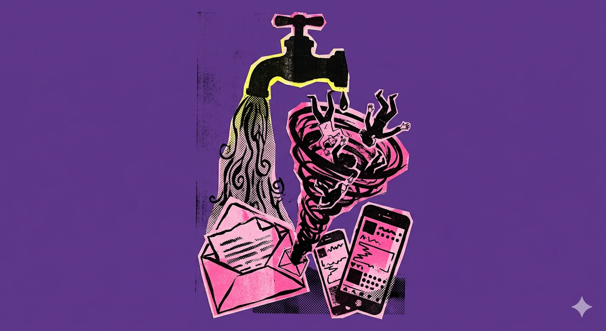 Мертвая вода воронки: Почему клиенты перестали дочитывать письма и скроллить ленту.