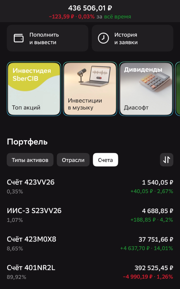 Мой портфель 