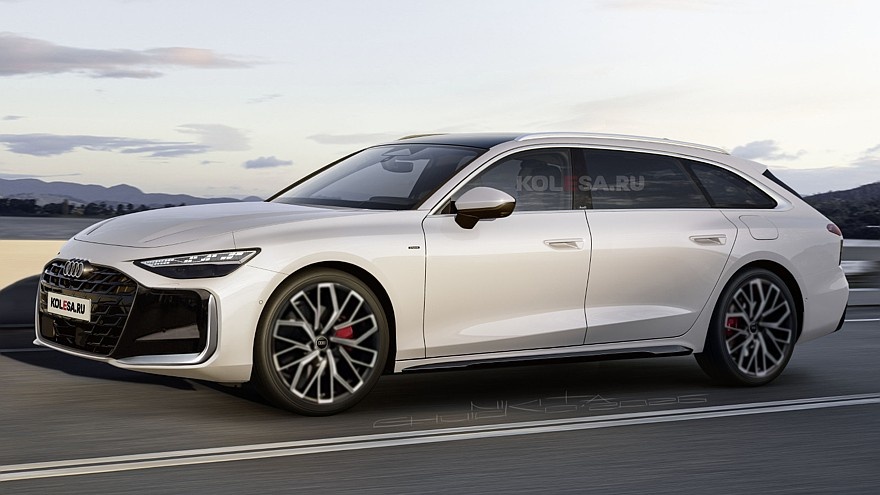    Рендер нового Audi A7L Avant