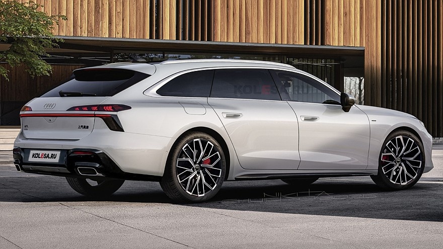    Рендер нового Audi A7L Avant