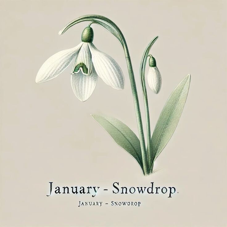 1. Подснежники. Иллюстрации из открытых источников.
