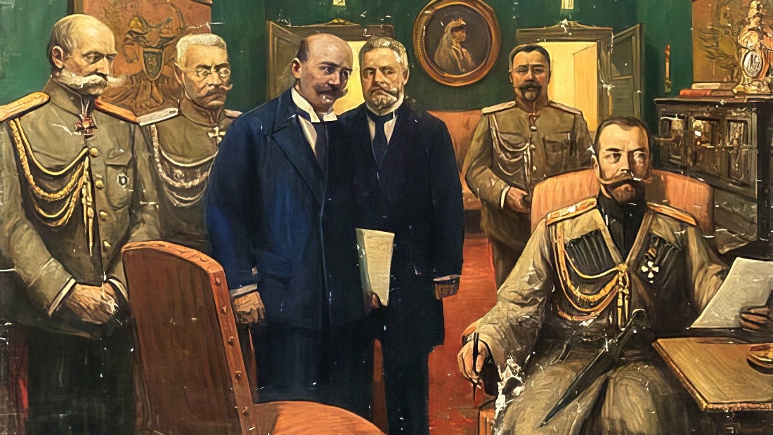 Пчелин В. Н. «Отречение Николая II» (1927)