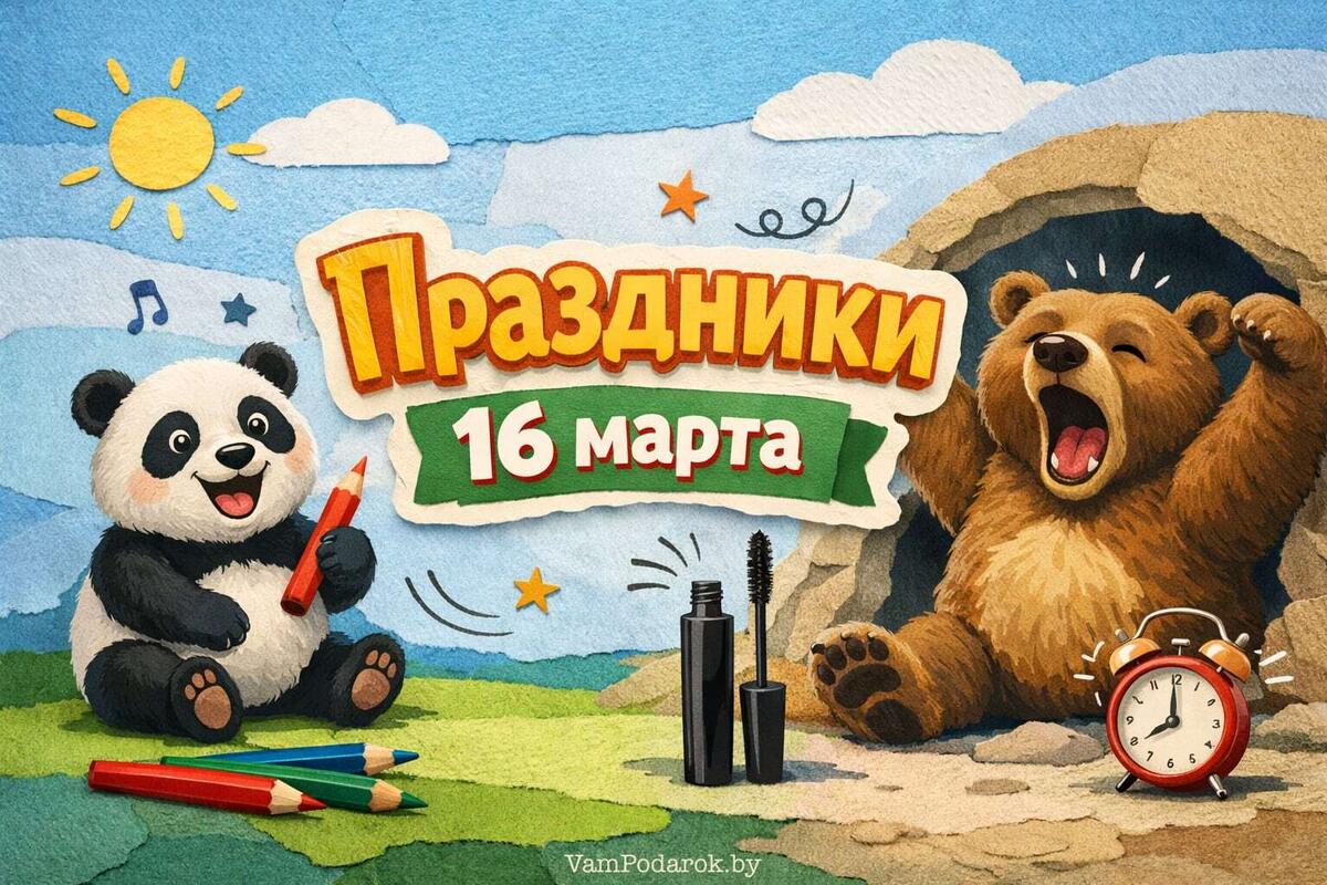 Праздники 16 марта – открытки и картинки
