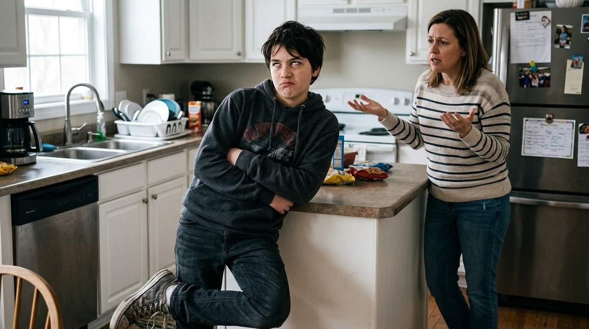 Ребёнок грубит и хамит в ответ на каждое слово