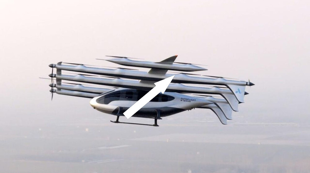    Гигантский 10-местный летающий такси совершил первый полет в Китае и взорвал научный мир