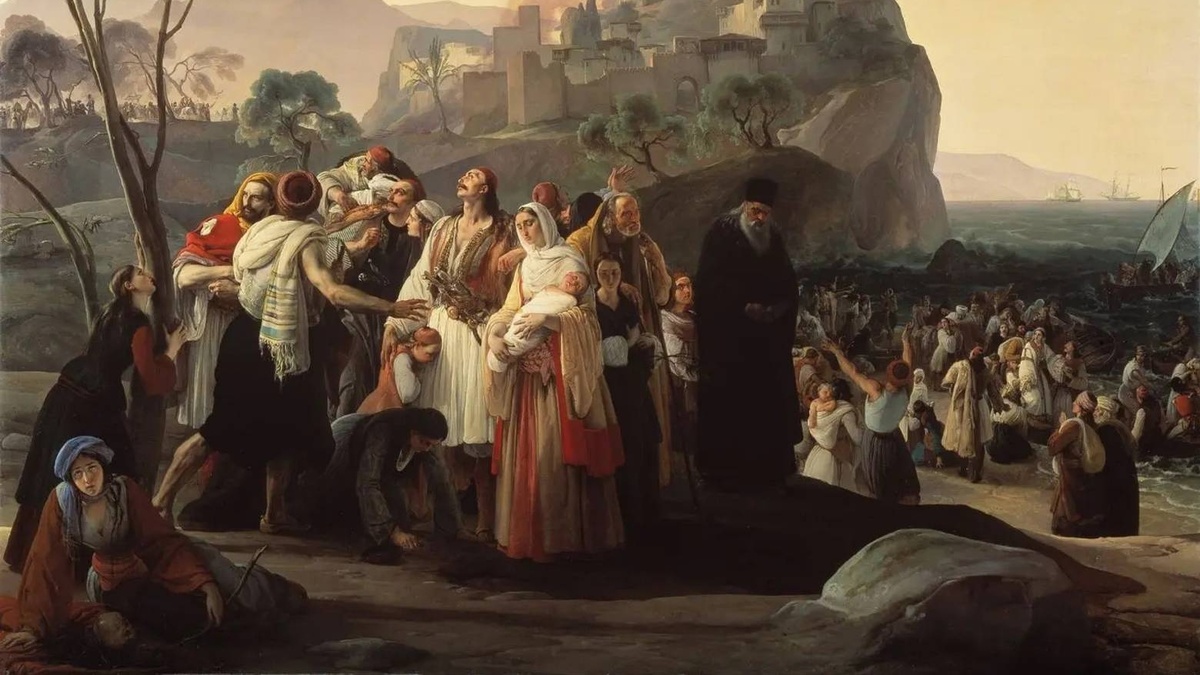     Франческо Айец. Беженцы из Парги. 1831   
undefined