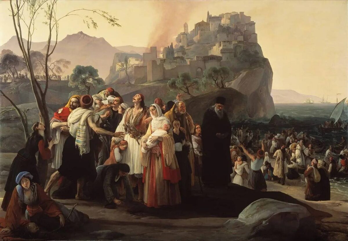     Франческо Айец. Беженцы из Парги. 1831   
undefined