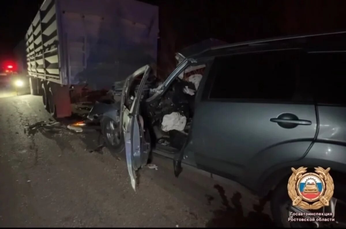    На трассе «Цимлянск — Суровикино» произошло смертельное ДТП