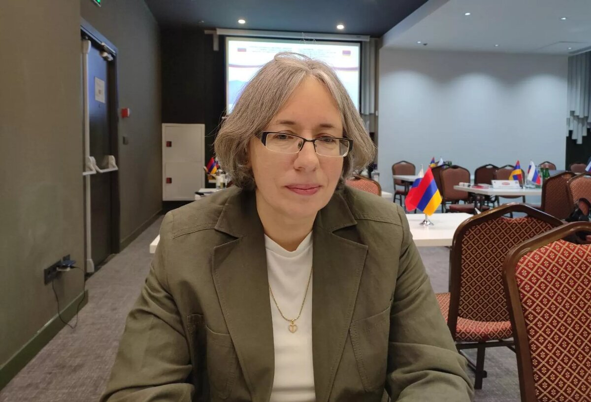 Ирина Амелина, менеджер по продажам компании “Аргол” (Санкт-Петербург)
© Sputnik / Aram Gareginyan