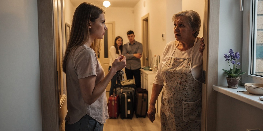 «Зачем тебе замок менять? Здесь теперь Андрюша живёт, всё по-семейному!»