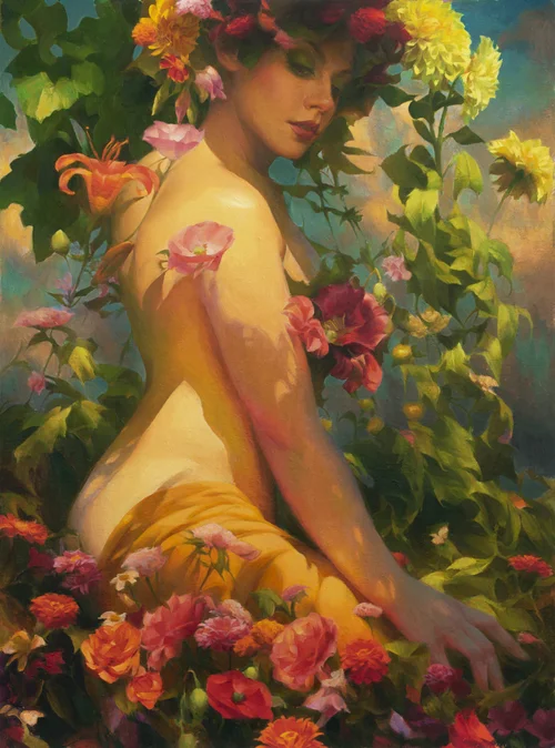 «Дриада Июня», Адриенн Стейн. Источник: www.adriennestein.com