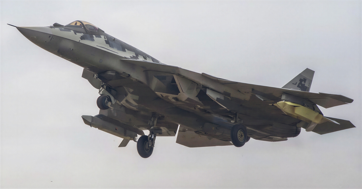     Су-57 с С-71М «Монохром»