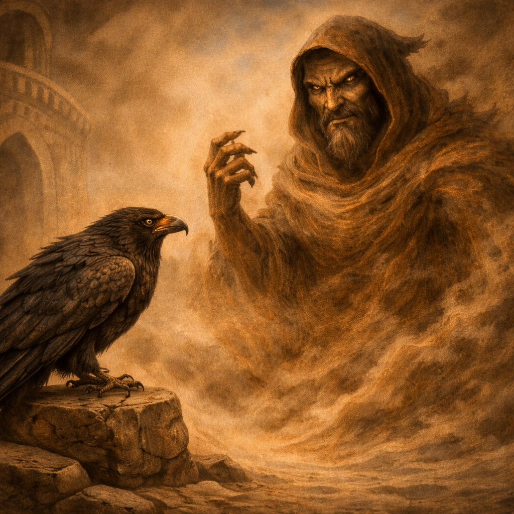 Гирсан докладывает Харифусу о планах Медвежонка