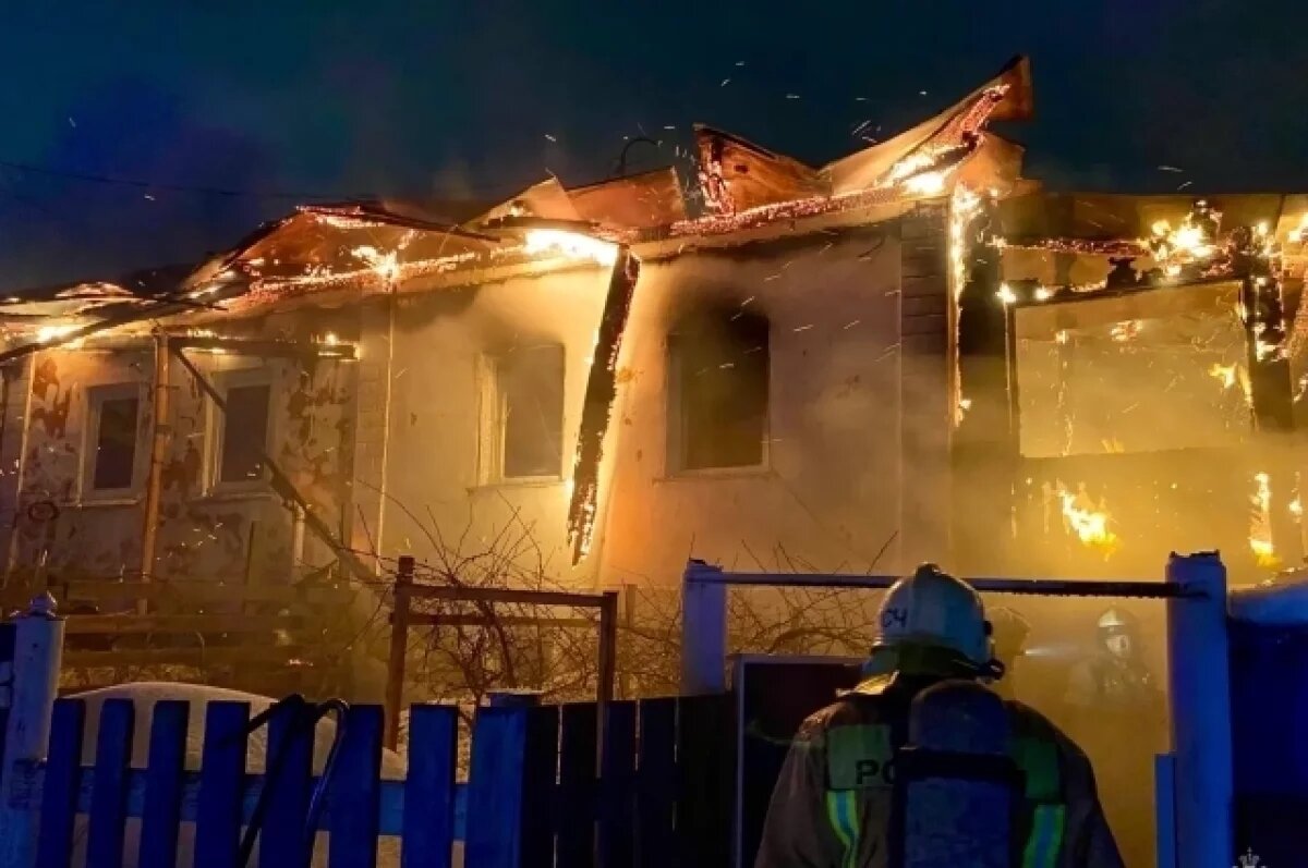    Ночной пожар в Барнауле унёс жизни двух человек