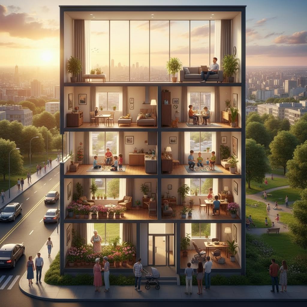 выбор этажа, недвижимость, этажи для жизни