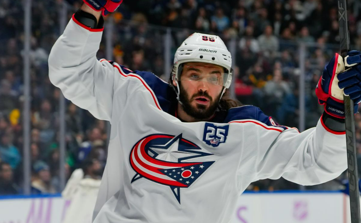 Кирилл Марченко проводит успешный сезон за "Коламбус". Фото: соцсети