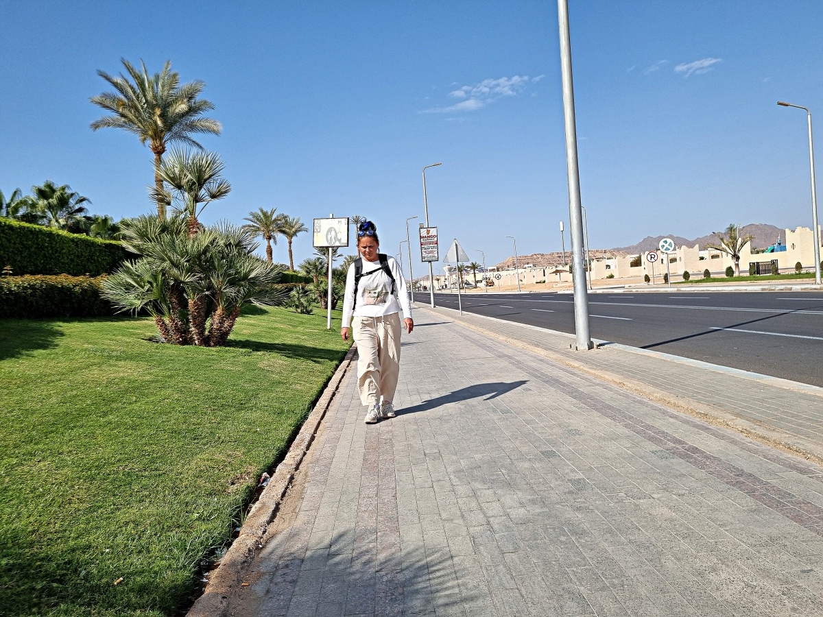 По дороге по Шарму