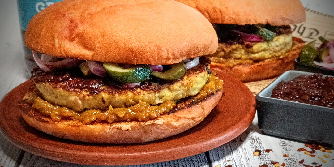 Бургер "Сатай" (Jamie Oliver)