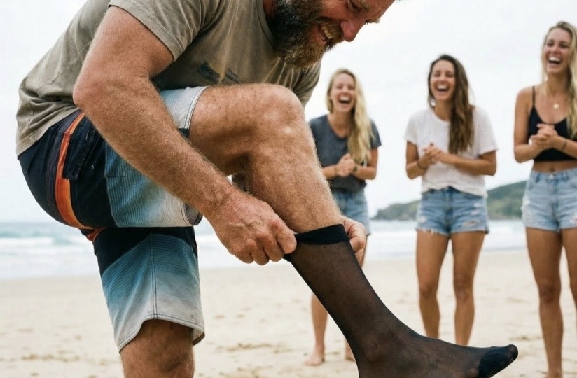 Почему все мужчины надевают колготки для купания на пляжах Австралии, несмотря на косыевзгляды туристов