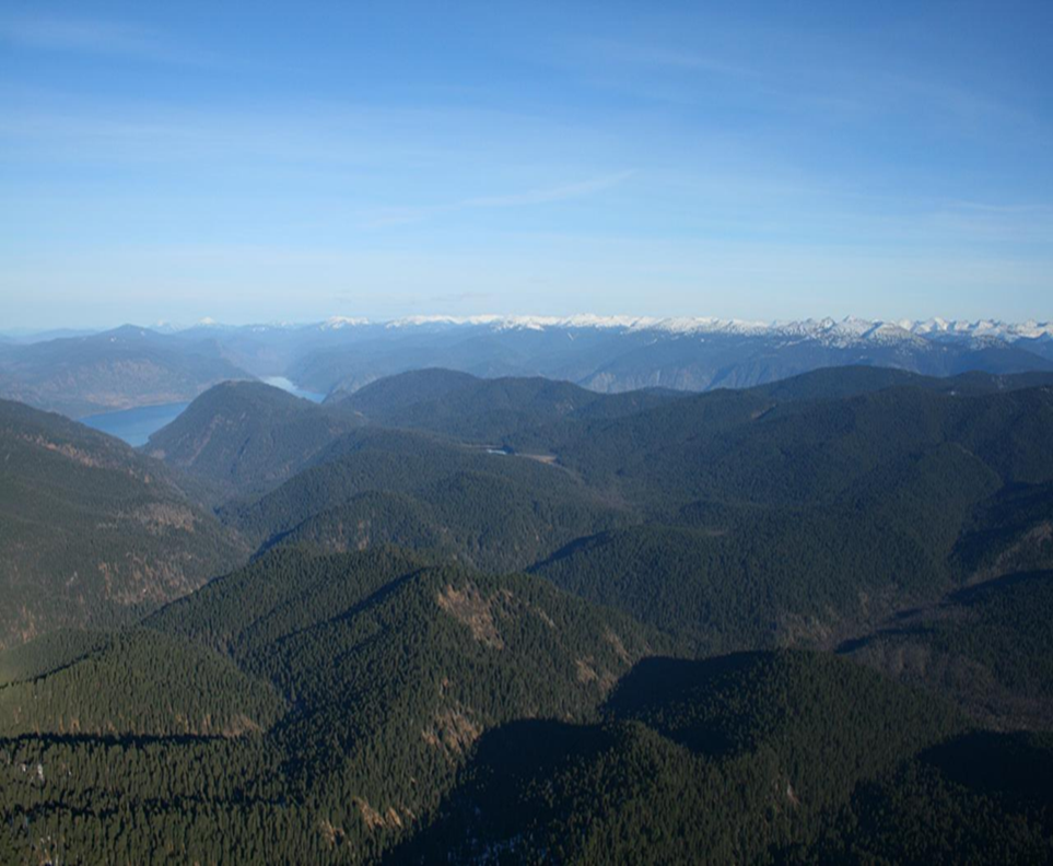Алтайские горы. Южная часть Телецкого озера