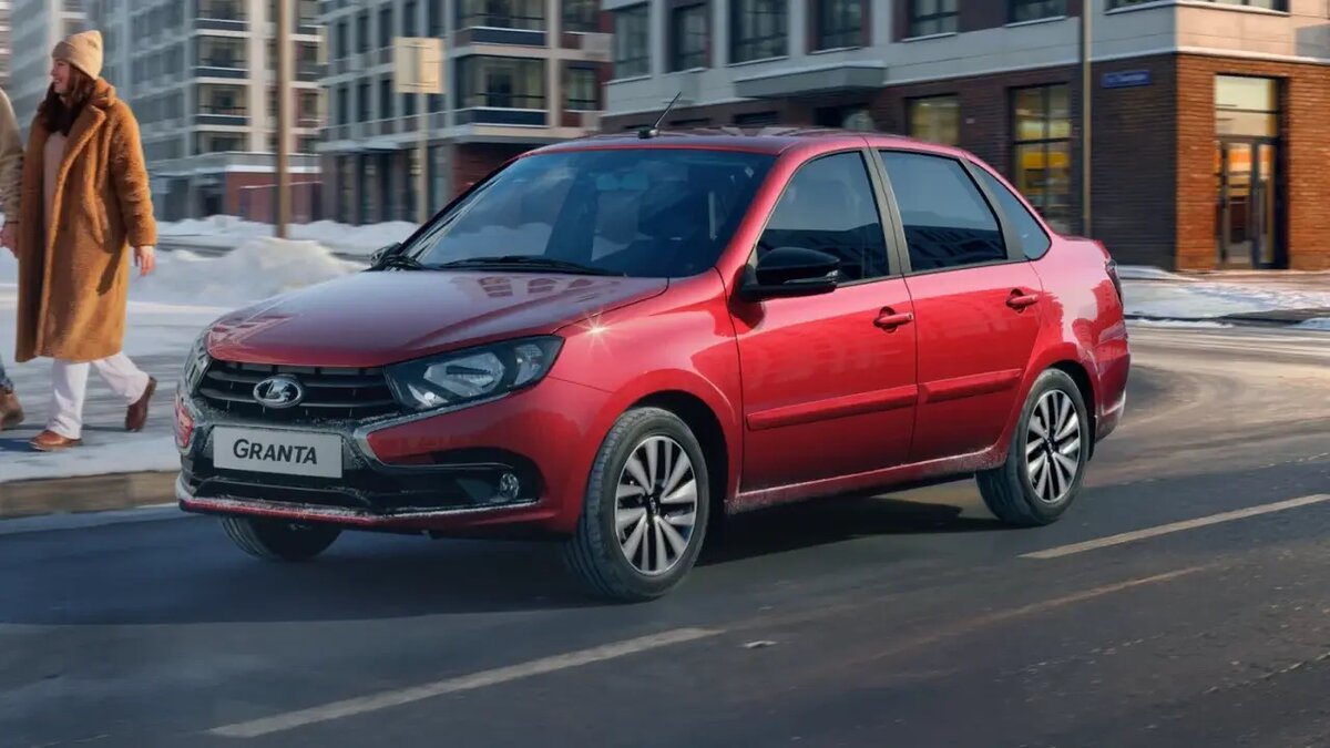    LADA Granta. Фото АвтоВАЗ