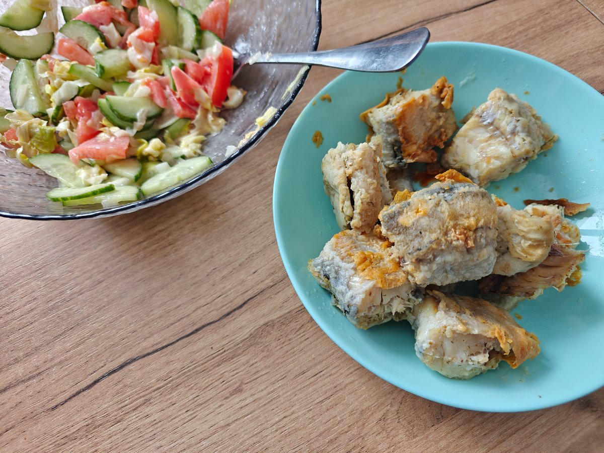 Жарила минтай 