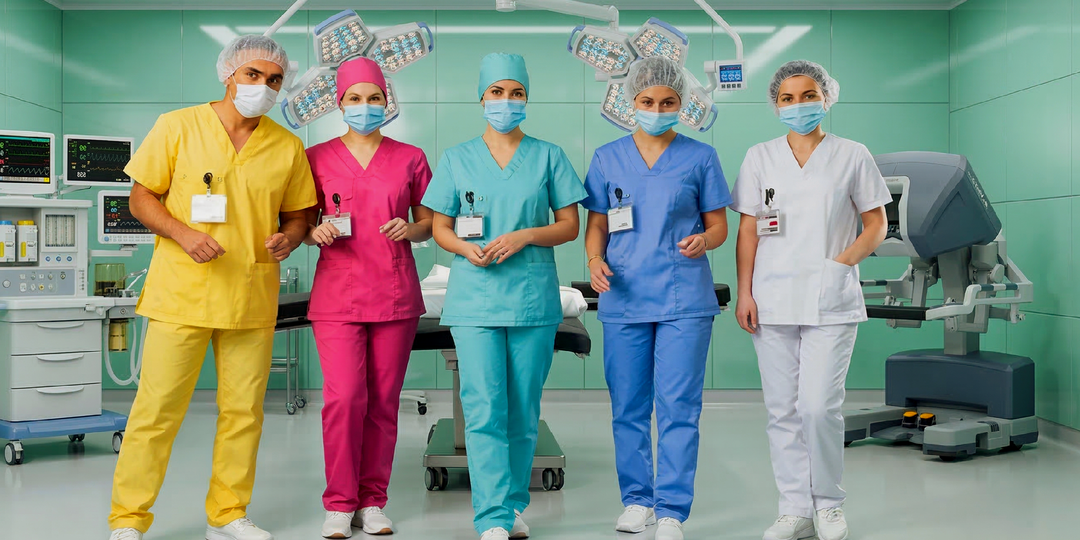 Фиолетовый халат - руководитель. Минздрав рекомендует новые цвета формы для персонала чтобы повысить доверие пациентов