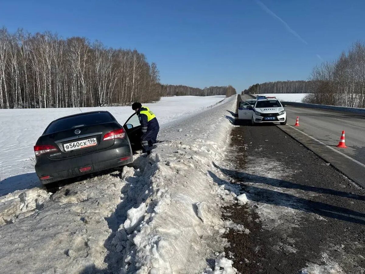    ДТП Свердловская область Nissan Almera Авария