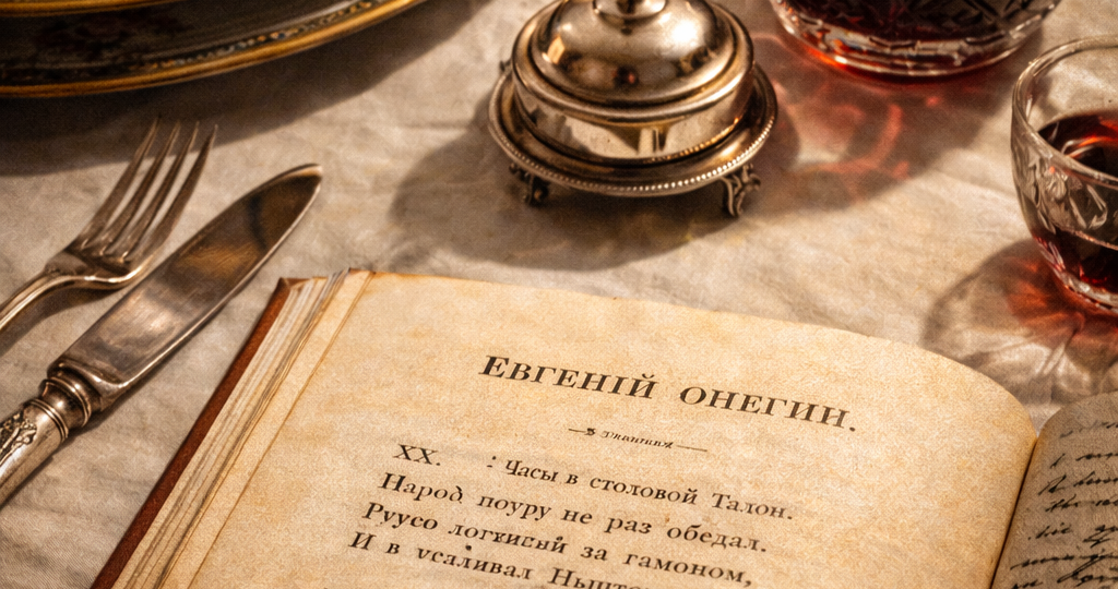 Что ел Онегин: как Пушкин зашифровал в еде целый роман
