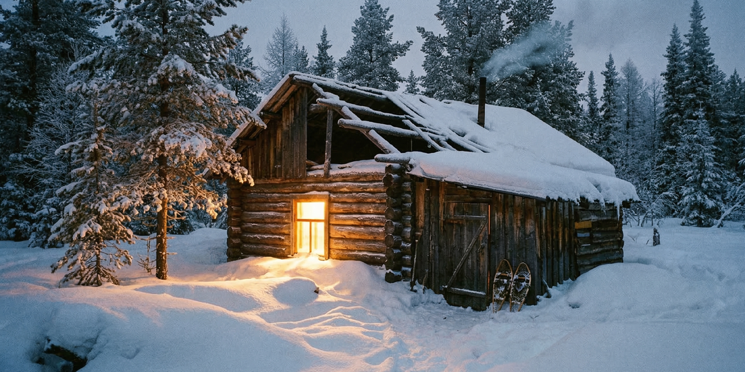 ЗИМОВЬЕ В ТАЙГЕ...