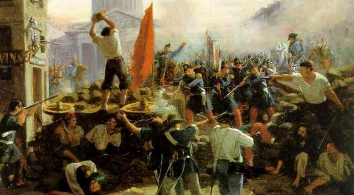 Французская революция 1848 года, фотография из открытого доступа