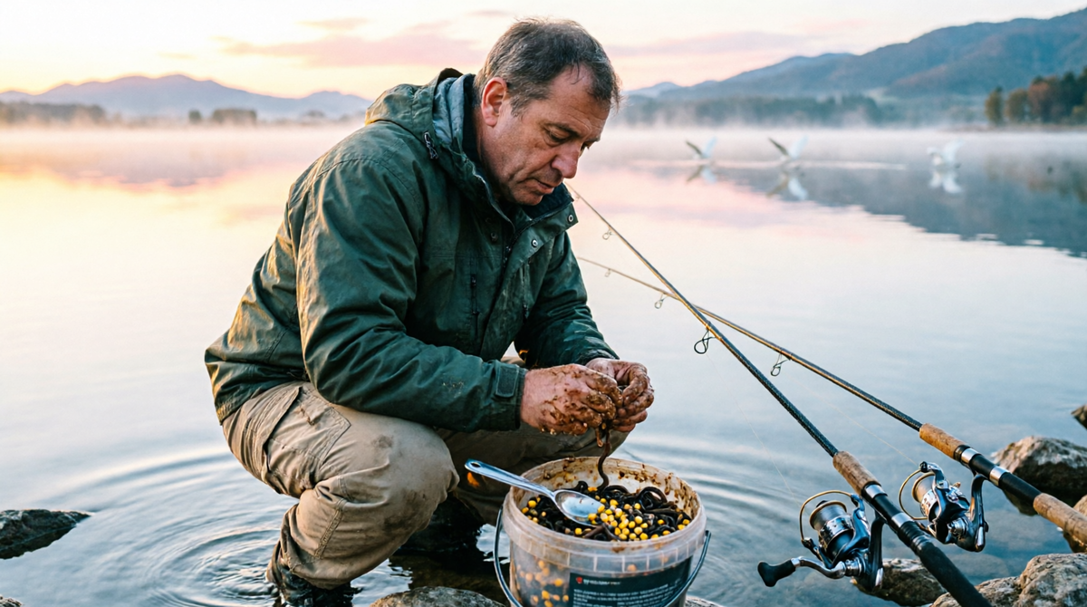 Прикорм в действии