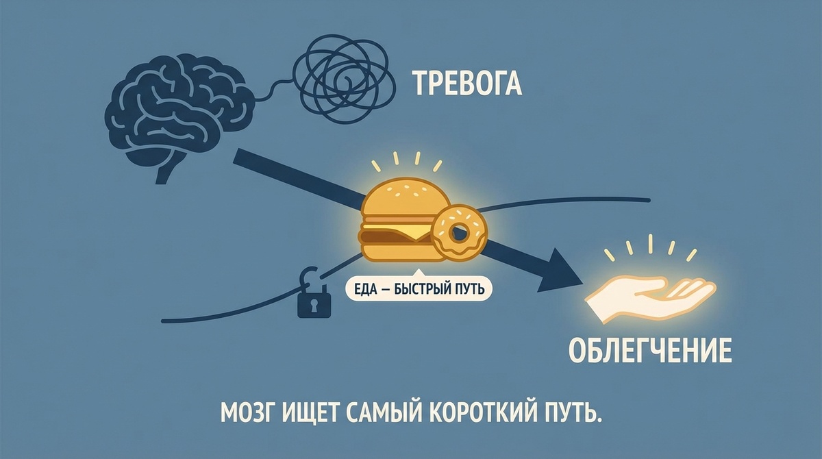 Мозг и еда как антидепрессант