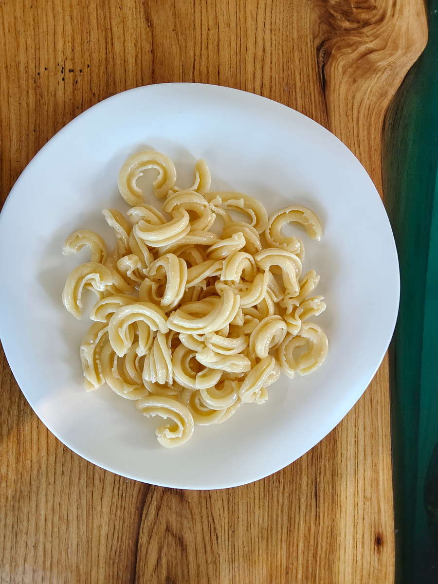 Вот такие макароны я сделал сам