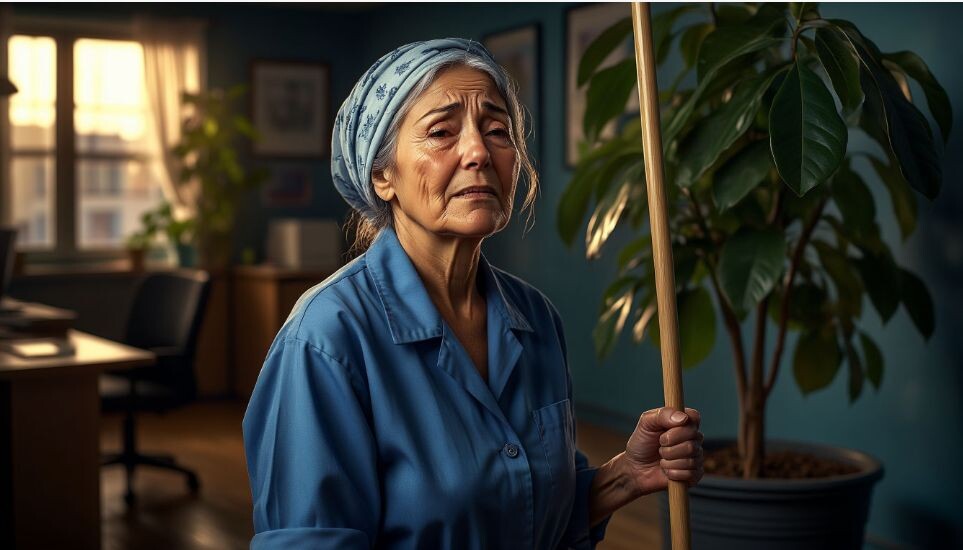 Она мыла полы и пела. А я плакала в темноте.