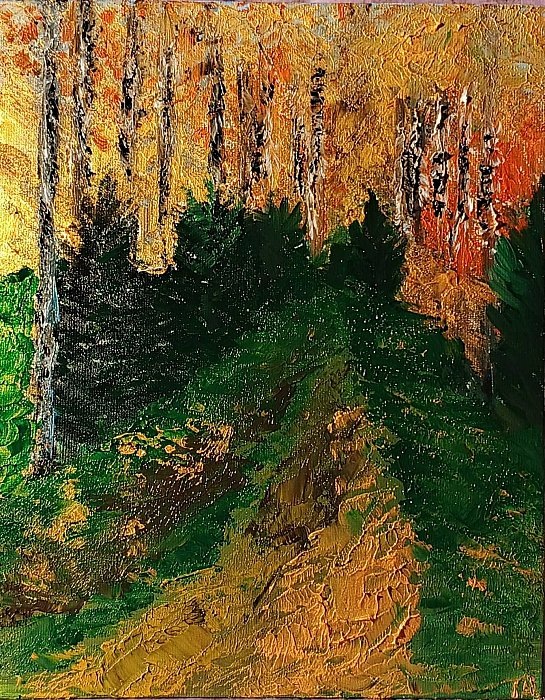 Картина маслом на холсте, 20/25.