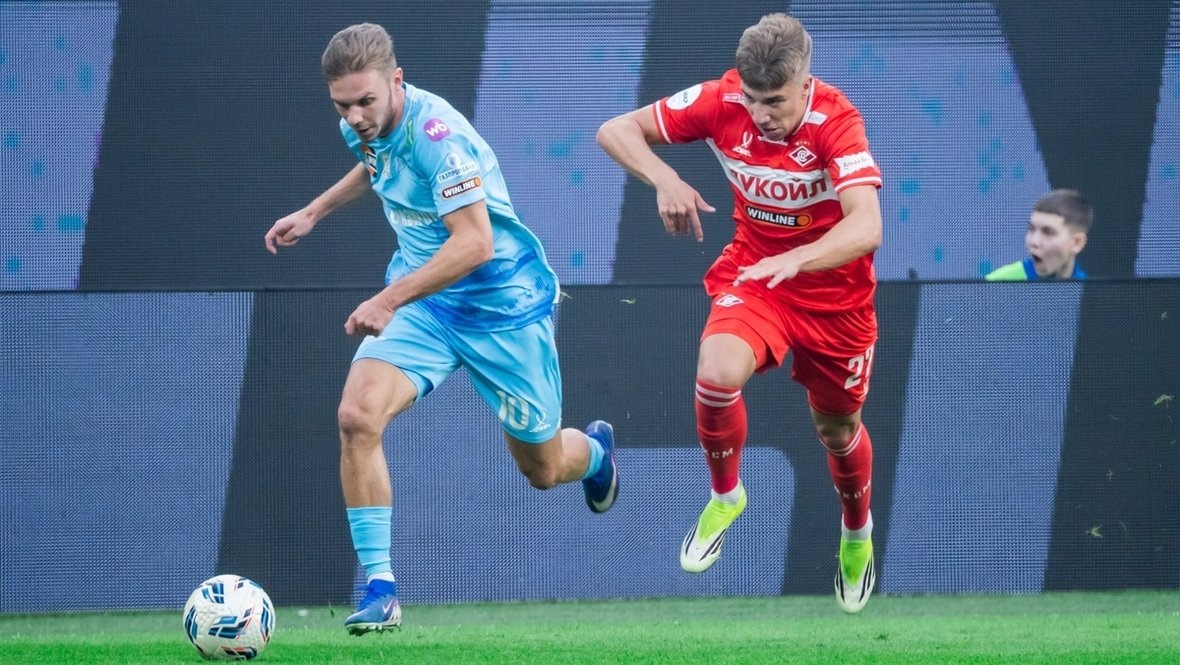    Максим Глушенков и Игорь Дмитриев. ФК «Зенит»