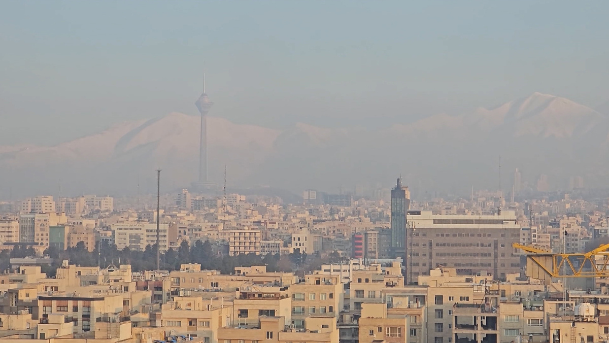    Иран Тегеран вид города