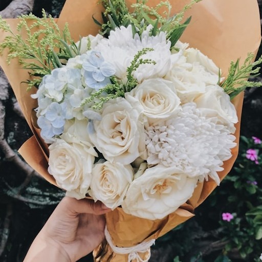    Букет на рождение дочери Кристина Борунова