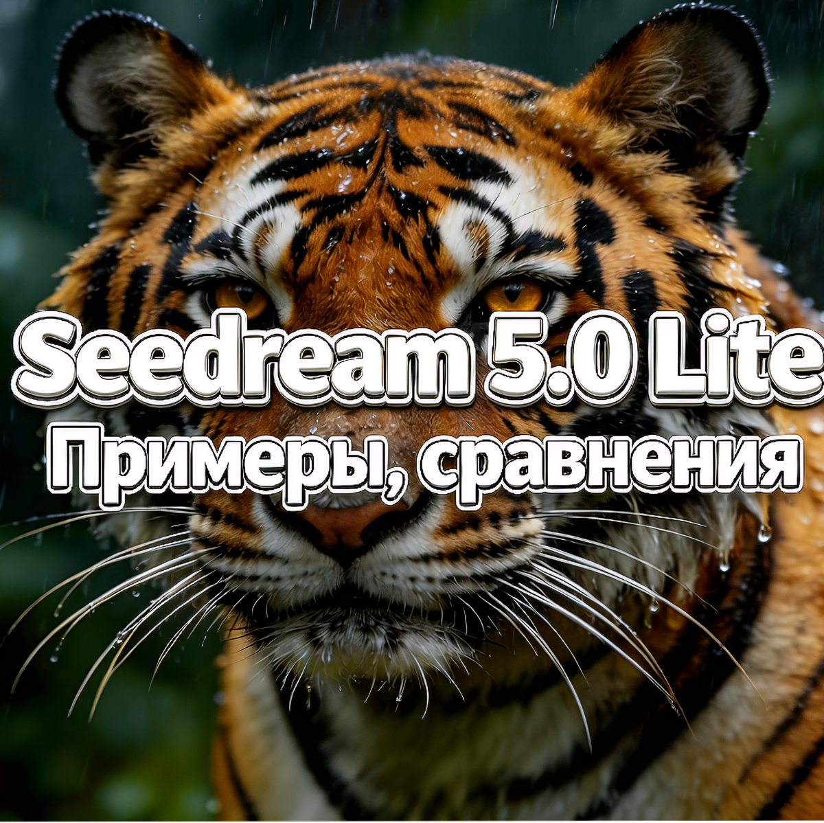 Тигр. Seedream 5.0 Lite