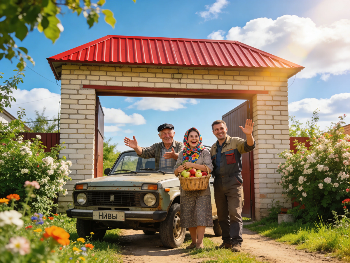 Даже железобетонный тупик отступает, когда соседи берутся за дело вместе 🚗💪