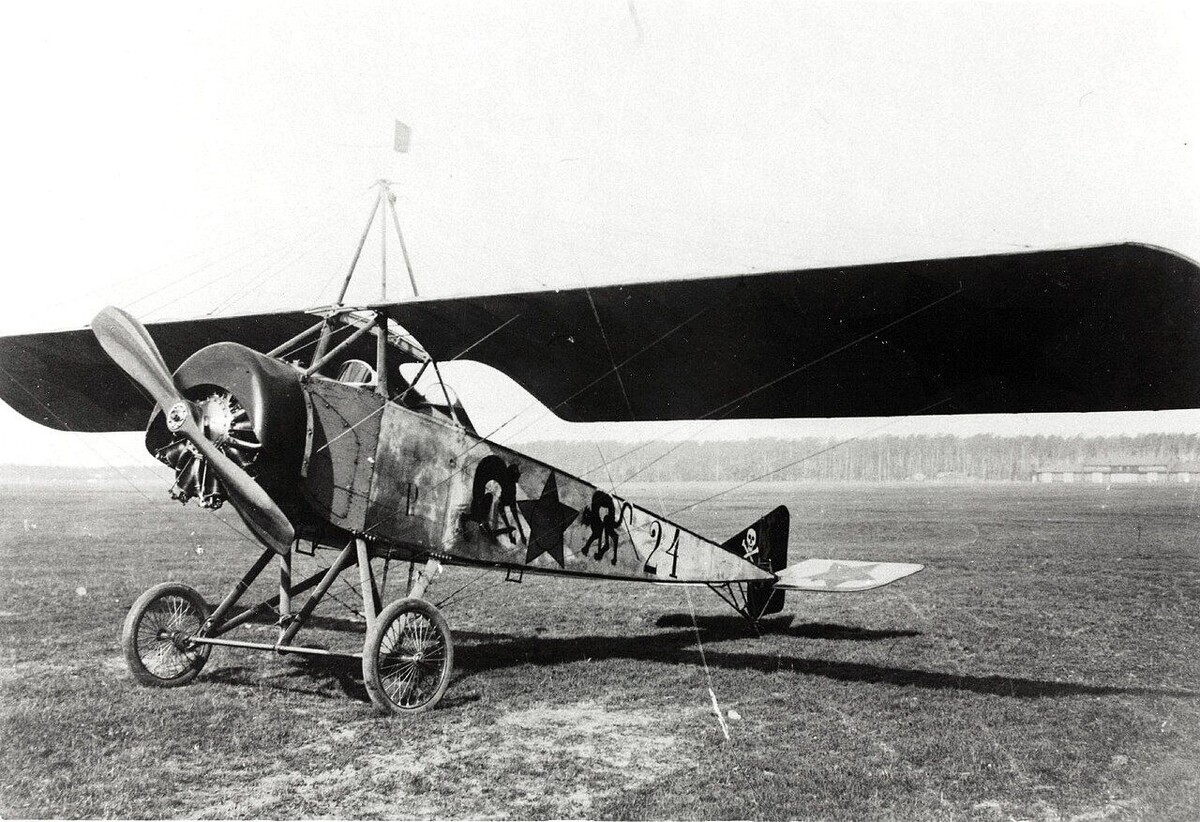  Самолет Morane-Saulnier Type L. © SDASM