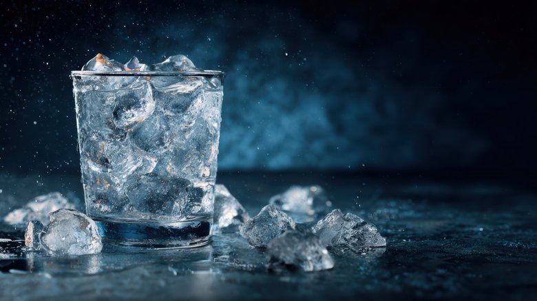 Диетолог предупредила об опасности воды со льдом