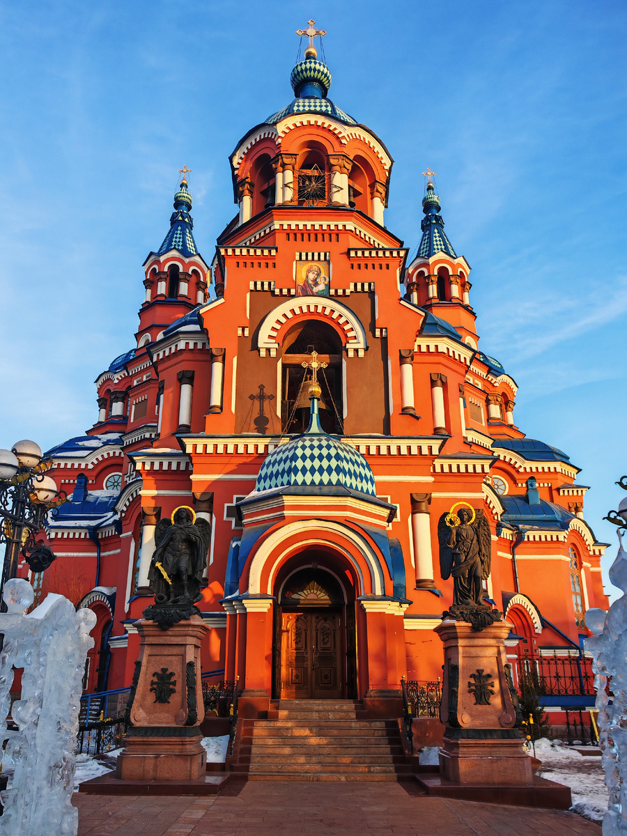 1. Казанская церковь в Иркутске