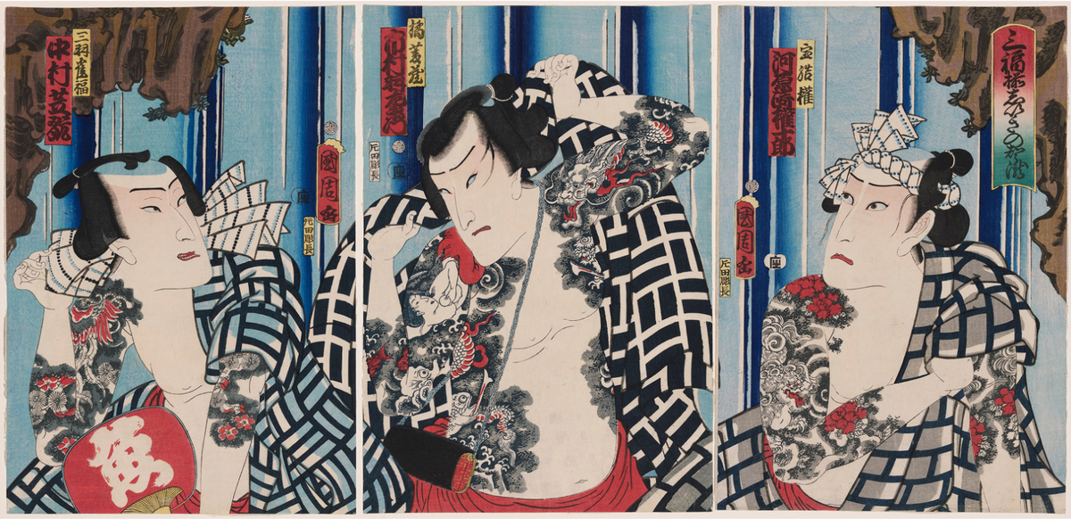     Татуировки в древней Японии aldita.net