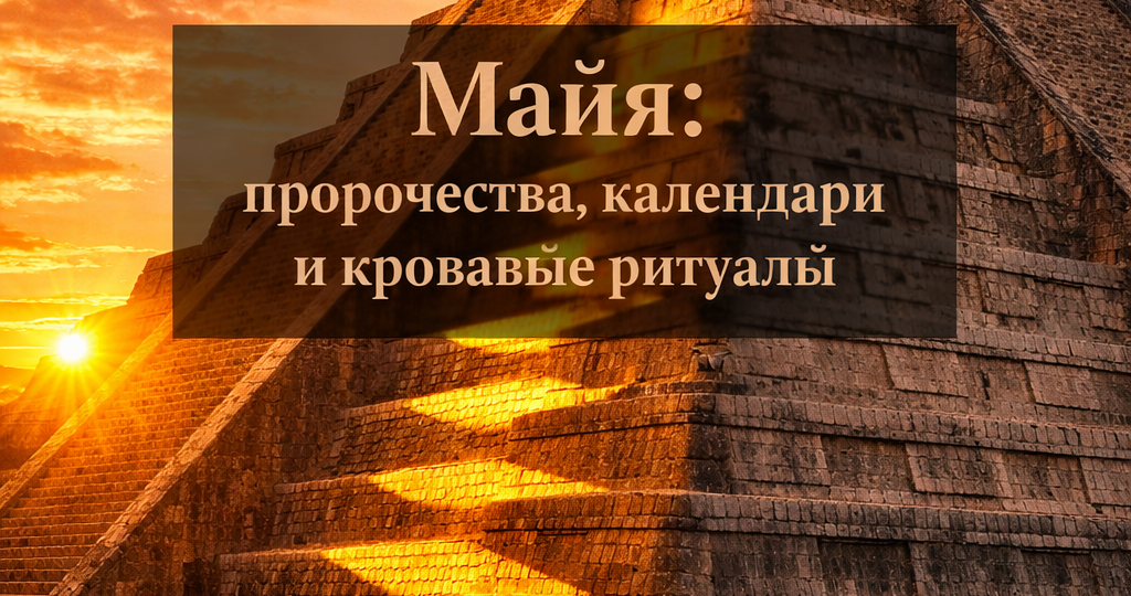 Майя: пророчества, календари и кровавые ритуалы